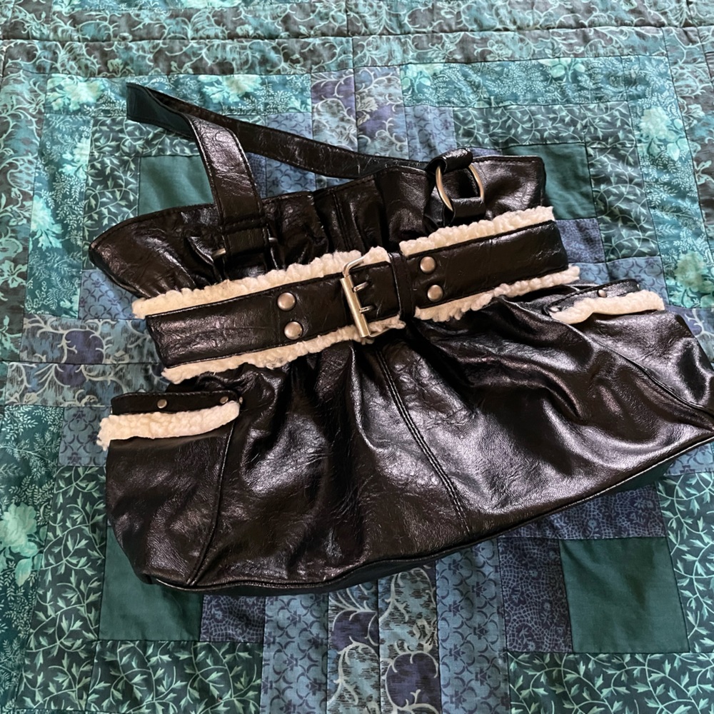 Vintage Vegan Leather Purse